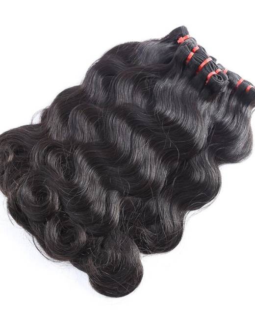 Top Grade Double Drawn 100% Virgin Hair Body Wave - 4 Bundles Deal 16 16 18 18 p2